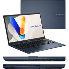 Ноутбук ASUS VivoBook 15X X1504VA-BQ579, Core 5-120U-0.9, 512GB SSD, 16GB, 15.6" FHD, Dos