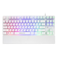 Клавиатура USB, Defender Breath GK-184 RU, Белый, (45184) KeyBoard White