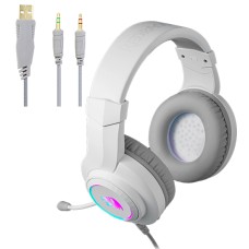 Гарнитура  Redragon Hylas Garnitura 16ohm, 20-20000Hz, 1.8m, White (70840)