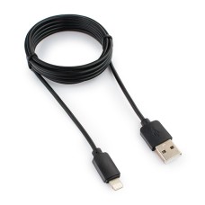Кабель USB, Гарнизон GCC-USB2-AP2-6, 1.8м Cable Type A - Lightning, black