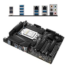 Уц. Материнская плата MSI TRX40 PRO 10G, б/­у MB Socket STRX4, ATX, AMD TRX40 (10GNIC) 8DDR4, 4PCIx16, 1PCIx1,