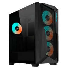 Корпус ATX midi tower Gigabyte, GB-C301G, (без БП), Черный