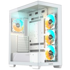 Корпус ATX midi tower Gigabyte C500 Panoramic Stealth ICE, GB-C500PI ST, (без БП)