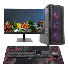 Core i5-10400F-2.9GHz/H510/RAM 16GB/SSD 512GB (M.2)/RTX3060-12GB/no DVD/650/Монитор 23.8" HikVision/клав+мышь+коврик