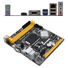 Уц. Материнская плата Biostar H81MHV3, б/­у, нет комплекта и заглушки на кейс MB Socket1150, MATX, iH81 (D-Sub+HDMI, GNIC) 2DDR3, PCIx16