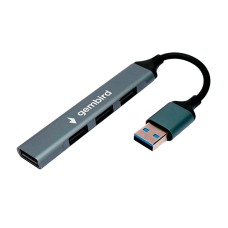 Концентратор USB Gembird  UHB-C203 Hub 4 port, USB 2.0, black