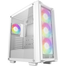 Корпус ATX midi tower DeepCool, CC560 MESH V2, (без БП), white Case