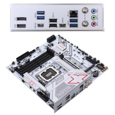 Материнская плата Colorful BATTLE-AX B860M-WHITE V20 (DDR5) MB Socket1851, MATX, iB860 (VGA+HDMI) WIFI 4DDR5, PCIx16, PCIx4