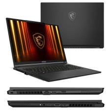 Ноутбук MSI Stealth A16 AI+ A3XWHG-214XKZ (9S7-15FL35-214), Core Black NB A3XWHG, Ryzen AI 9 HX370-2/­1TB SSD/­32GB/­RTX5070Ti-12GB/­16