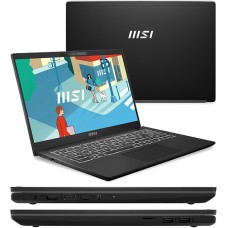 Ноутбук MSI Modern 15 H C13M-404XKZ (9S7-15H431-404), Classic Black NB Core i5-13420H-2.1/­512GB SSD/­16GB/­15.6