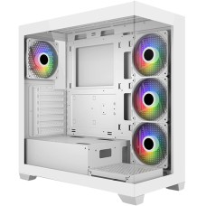 Корпус ATX midi tower FSP M340-WA, (без БП), WHITE Case