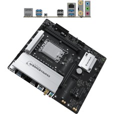 Материнская плата MaxSun Z890M WIFI MB Socket1851, MATX, iZ890 (DP+HDMI) 2DDR5, PCIx16