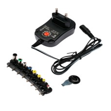 Зарядка USB 220В Gembird NPA-AC4 MP3 charger, 3-12В, 12Вт, Black