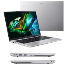 Ноутбук Aсer Aspire Lite AL14-32P-33PQ (NX.D3HER.001) NB Acer Core i3-N355-1.3/­512GB SSD/­8GB/­14" WUXGA/­DOS