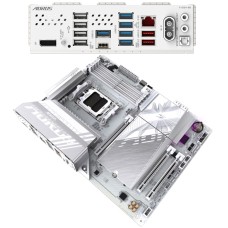 Материнская плата Gigabyte  B850 AORUS ELITE WIFI7 ICE MB Socket AM5, ATX, AMD B850 (DP) 4DDR5, PCIx16,2PCIx1