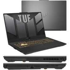 Ноутбук ASUS TUF Gaming F17 FX707VJB-HX098 (90NR0MY5-M003N0) NB Core 5 210H-2.2/­512GB SSD/­16GB/­RTX3050-6GB/­17.3" FHD, Dos