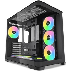 Корпус ATX midi tower SAMA, V60 , (Без БП), Black Case
