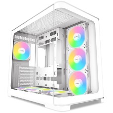 Корпус ATX midi tower SAMA, V60 , (Без БП), White Case