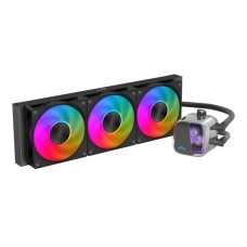 Система жидкостного охлаждения процессора Sama L70 360BK, Чёрный Water Cooler for Socket 1851/­1700/­1200/­115x/­AMD, 72.3 CFM, 28 dBA, black