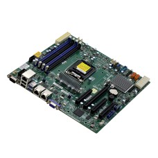 Материнская плата SuperMicro MBD-X11SSM-FB MB Socket1151, MATX, iC236 (D-Sub, 2GNIC) 4DDR4, PCIx16, 3 PCIx8, oem