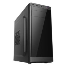Корпус NOMAD Swan ATX/Micro-ATX, USB3.0x1, USB2.0x1, Черный Глянец, БЕЗ БП