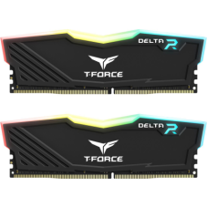 Оперативная память 16GB Kit (2x8GB) 3200MHz DDR4 Team Group DELTA RGB TF3D416G3200HC16FDC01 Black