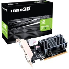 Видеокарта Inno3D GeForce GT 710, 2G DDR3 64bit VGA DVI HDMI N710-1SDV-E3BX
