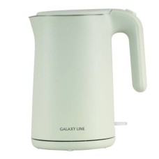 Чайник электрический с двойными стенками GALAXY LINE GL0327, 1800Вт, Объем 1,5 л, 220В/50Гц Мятный