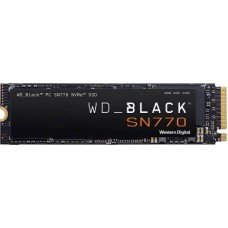 Твердотельный накопитель  500GB SSD WD BLACK SN770 NVMe M.2 PCI-E R5000Mb/s, W4000MB/s WDS500G3X0E