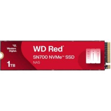 Твердотельный накопитель 1000GB SSD WD RED SN700 NVMe M.2 PCI-E R3430Mb/s, W3000MB/s WDS100T1R0C
