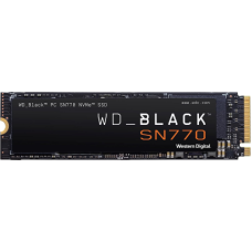 Твердотельный накопитель 1000GB SSD WD BLACK SN770 PCIe M.2 (2280) R5150Mb/s, W4900MB/s WDS100T3X0E