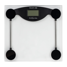 Весы напольные электронные GALAXY LINE GL 4810 ЧЕРНЫЕ, максимал. вес 180 кг Артикул: гл4810лчерн