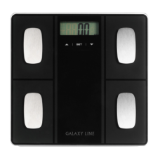 Весы многофункциональные электронные GALAXY LINE GL 4854 ЧЕРНЫЕ, макс. вес 150кг Артикул: гл4854лчер