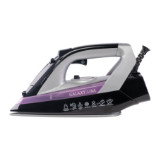 Утюг GALAXY LINE GL6128, 2200Вт, Керамическое покрытие подошвы, 220В/50Гц