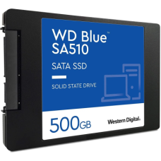Твердотельный накопитель 500GB SSD WD BLUE SA510 2.5” SATA3 R555Мб/с W440Мб/с WDS500G3B0A