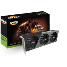 Видеокарта Inno3D GeForce RTX4060Ti 8GB X3 OC, 8G GDDR6 128-bit HDMI 3xDP N406T3-08D6X-171153L
