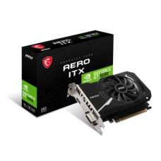 Видеокарта MSI GeForce GT1030 AERO ITX 4GD4 OC 4Gb DDR4 64bit DVI HDMI