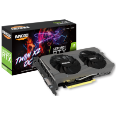 Видеокарта Inno3D GeForce RTX3050 Twin X2 OC, 8G GDDR6 128bit DVI HDMI DP N30502-08D6X-1711VA41
