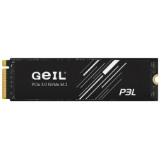 Твердотельный накопитель 1000GB SSD GEIL P3L M.2 2280 PCIe Gen3x4 with NVMe 1.3, 3D NAND Flash, 3.3V, R3100MB/s, W2000MB/s P3LFD16I1TBD