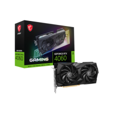 Видеокарта MSI GeForce RTX 4060 GAMING 8G, 8G GDDR6 128-bit HDMI 3xDP