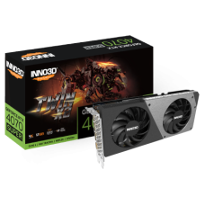 Видеокарта Inno3D GeForce RTX4070 SUPER Twin X2, 12G GDDR6X 192-bit HDMI 3xDP N407S2-126X-186162N