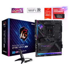 Материнская плата ASRock Z790 NOVA WIFI LGA1700 4xDDR5 4xSATA RAID 6xM.2 HDMI DP ATX