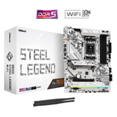 Материнская плата ASRock B650 STEEL LEGEND WIFI AM5 4xDDR5 4xSATA3 2xM.2 HDMI DP ATX