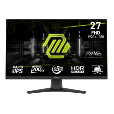 Монитор 27" MSI MAG 272F Rapid IPS 1920x1080 200Hz 0.5ms 300cd/m 1000:1 DP HDMI Type-C Черный