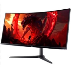 Монитор Acer/Nitro XZ340CUHbiiphx/34 ''/WQHD/3440x1440 Pix/2xHDMI DP Audio out HDR10 Adaptive Sync EU Black H.cable x1/1 мс/250 ANSI люм/3000:1/100 Hz