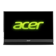 Монитор Acer/PM161QBbmiuux/15,6 ''/Full HD/1920x1080 Pix/MiniHDMI 2xType-C MM Audio out HDR10 FreeSync/4 мс/250 ANSI люм/800:1/60 Hz