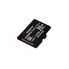 Карта памяти Micro SDHC 32Gb Kingston, Class 10 UHS-I U1, адаптер