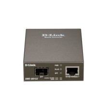 Медиаконвертер, D-Link, DMC-G01LC/C1A, 1 порт 100/1000Base-T, 1 порт 100/1000Base-X SFP