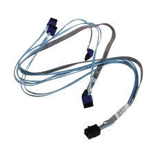 Кабель интерфейсный Mini SAS HD-4 SATA, Supermicro, CBL-SAST-0811, MINI SAS HD-4 SATA (RA), 12G, INT, 50/50/60/70, 70CM SB, 30AWG