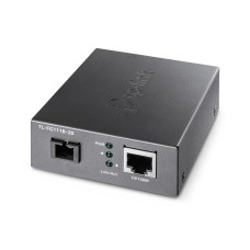 Медиаконвертер, TP-Link, TL-FC111B-20, WDM, с 1 портом 10/100Base-TX и 1 портом 100Base-FX с разъемом SC (ТХ: 1310 нм. RX: 1550 нм) для одномодового оптического кабеля (до 20 км)